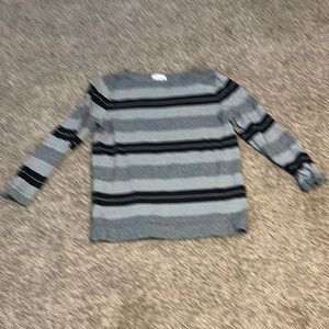 Striped Long Sleeve Sweater Women’s XL